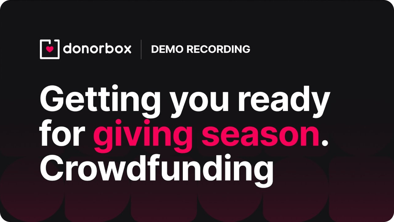 Demo Crowdfunding