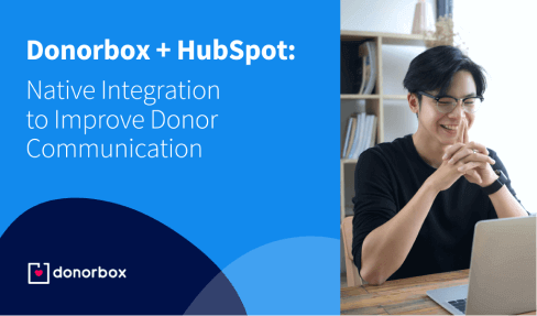 Intégration native Donorbox + HubSpot