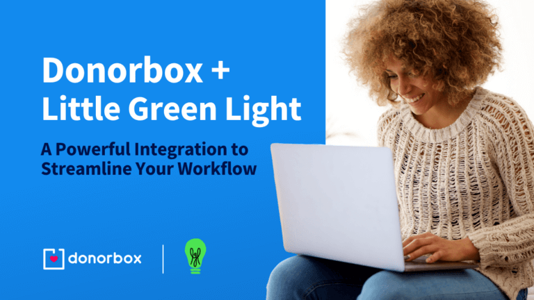 Donorbox + Little Green Light Native Integration