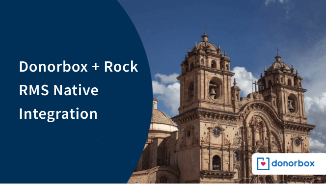 Integración nativa Donorbox + Rock RMS