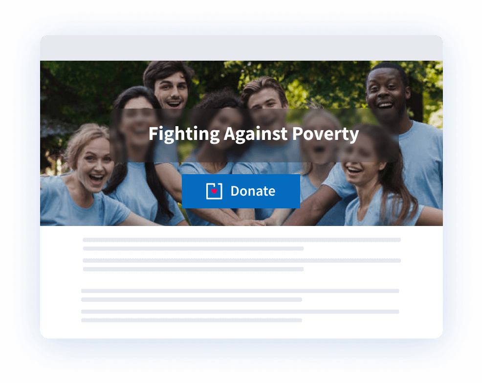Plaats een aantrekkelijke donatieknop op uw webflow-website - stuur donateurs naar uw speciale inzamelingspagina met Donorbox.