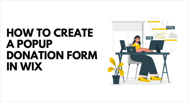 How to Create a Popup Donation Form in Wix