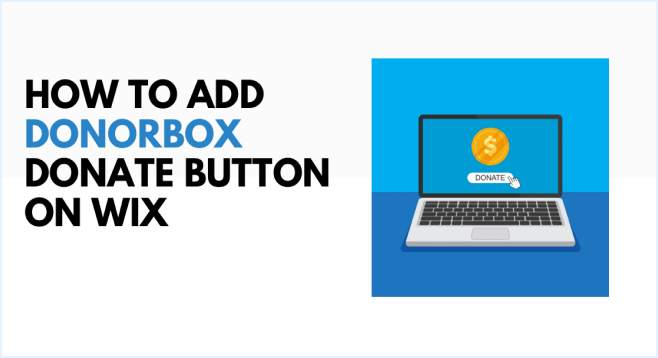 How to Add Donate Button on Wix