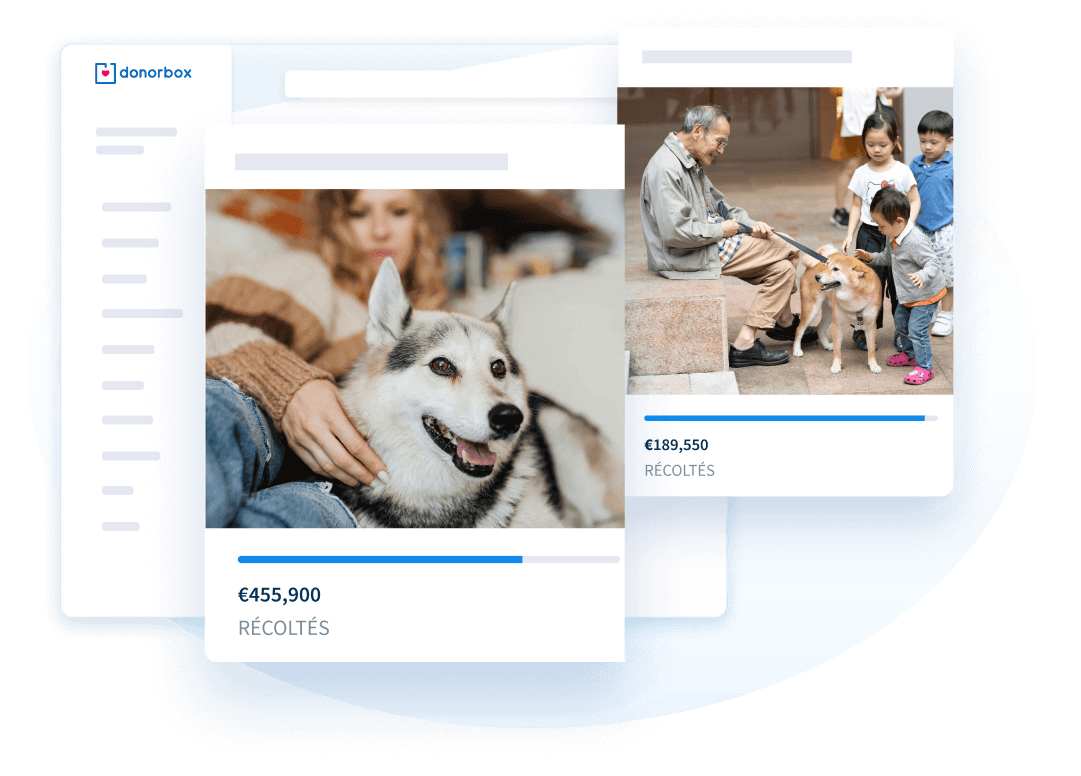 Collectez facilement des dons pour votre association caritative en faveur des animaux Collectez facilement des dons pour votre association caritative en faveur des animaux