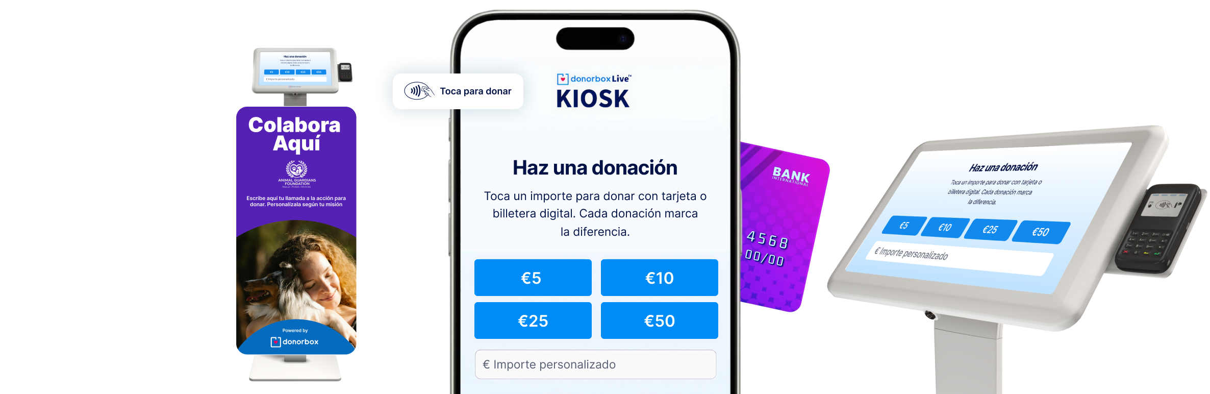 Donorbox Live™ Kiosk