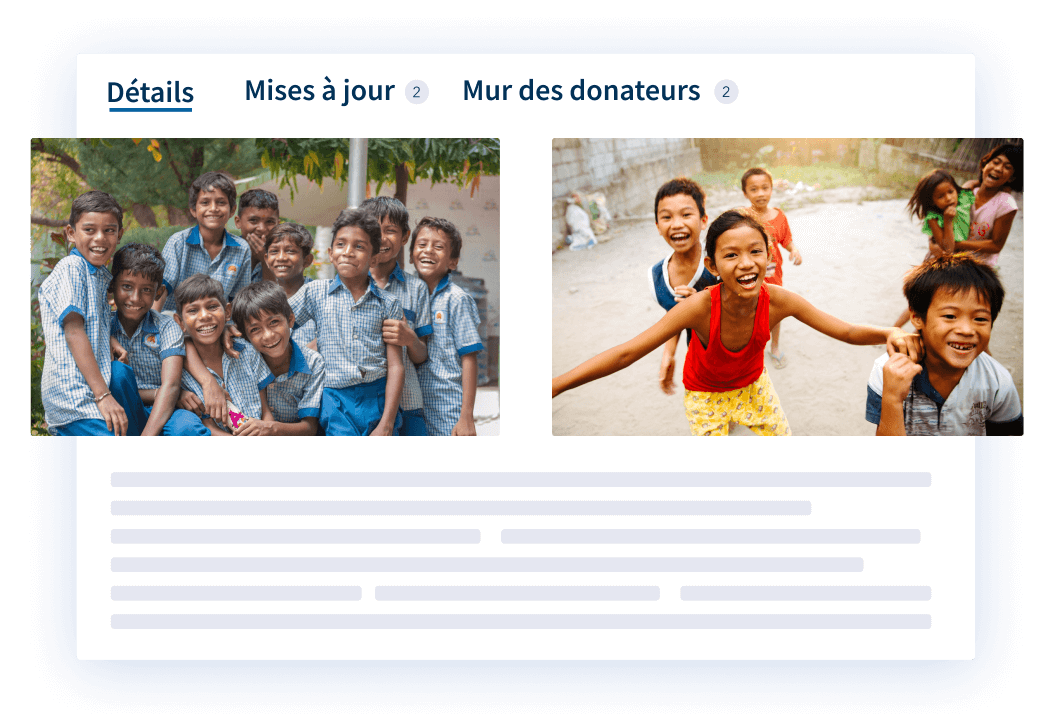 Racontez votre histoire de crowdfunding inspirante