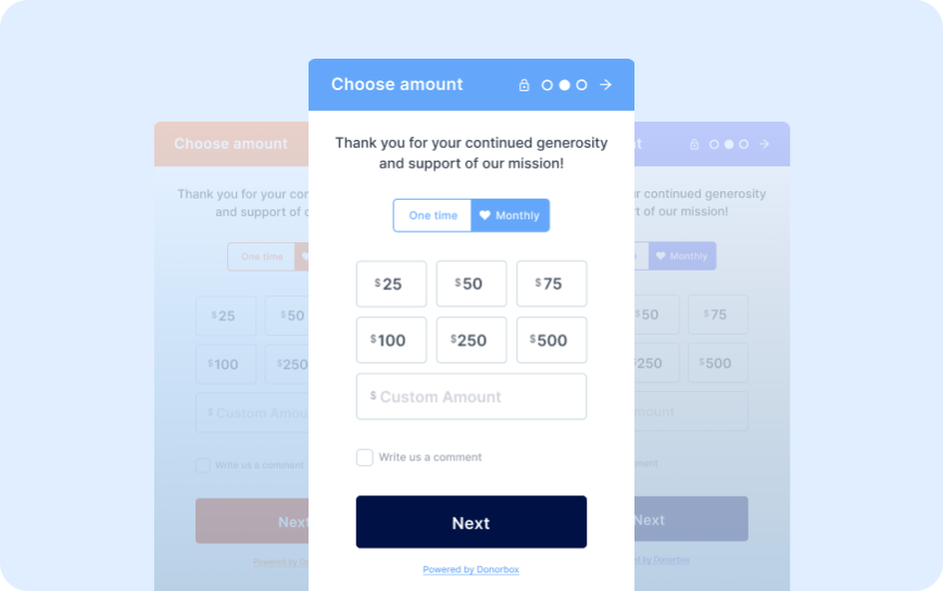 Embeddable Donation Form