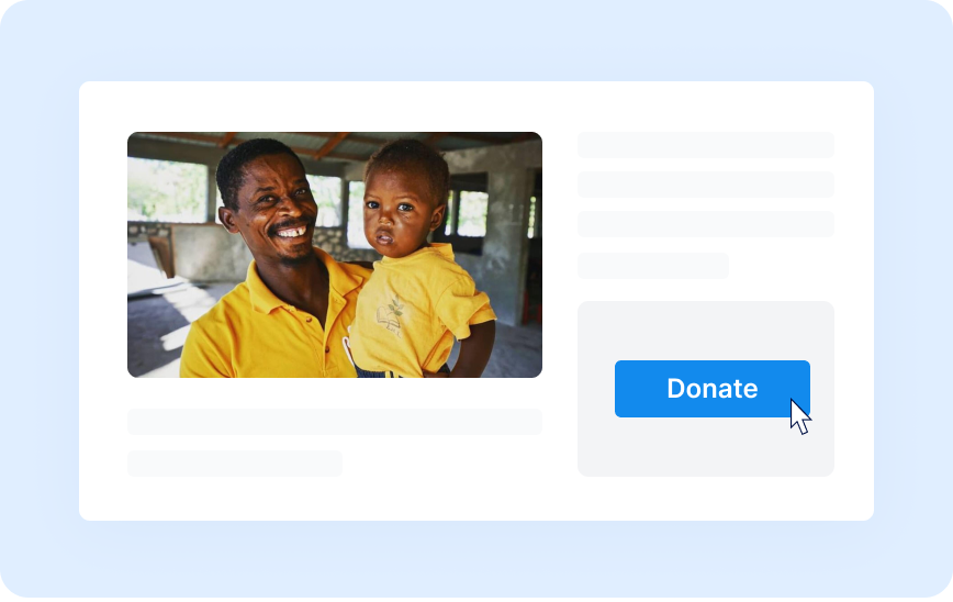 Pop-up Donation Form