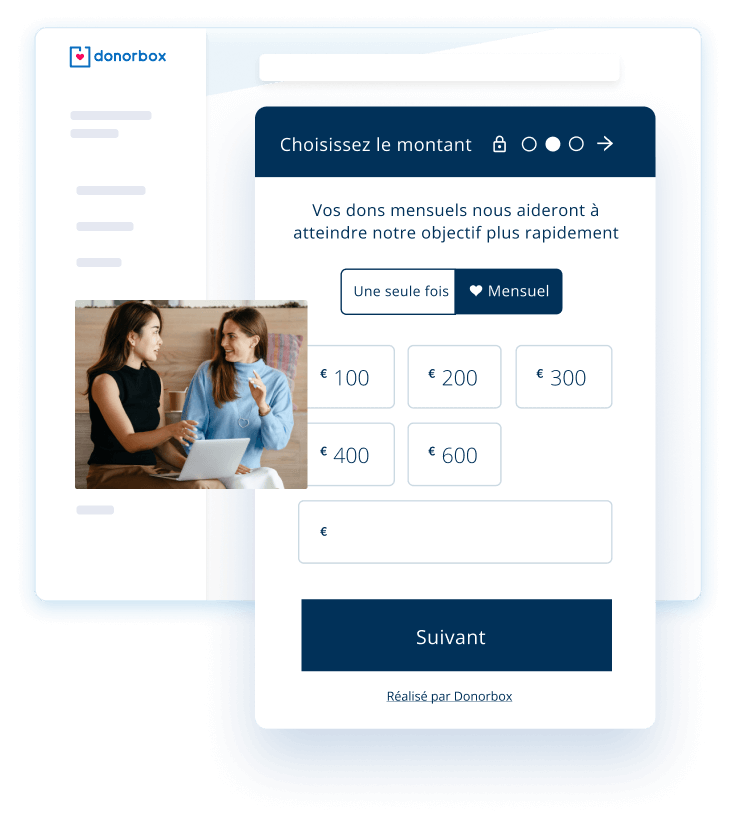 Gérez les dons récurrents en douceur