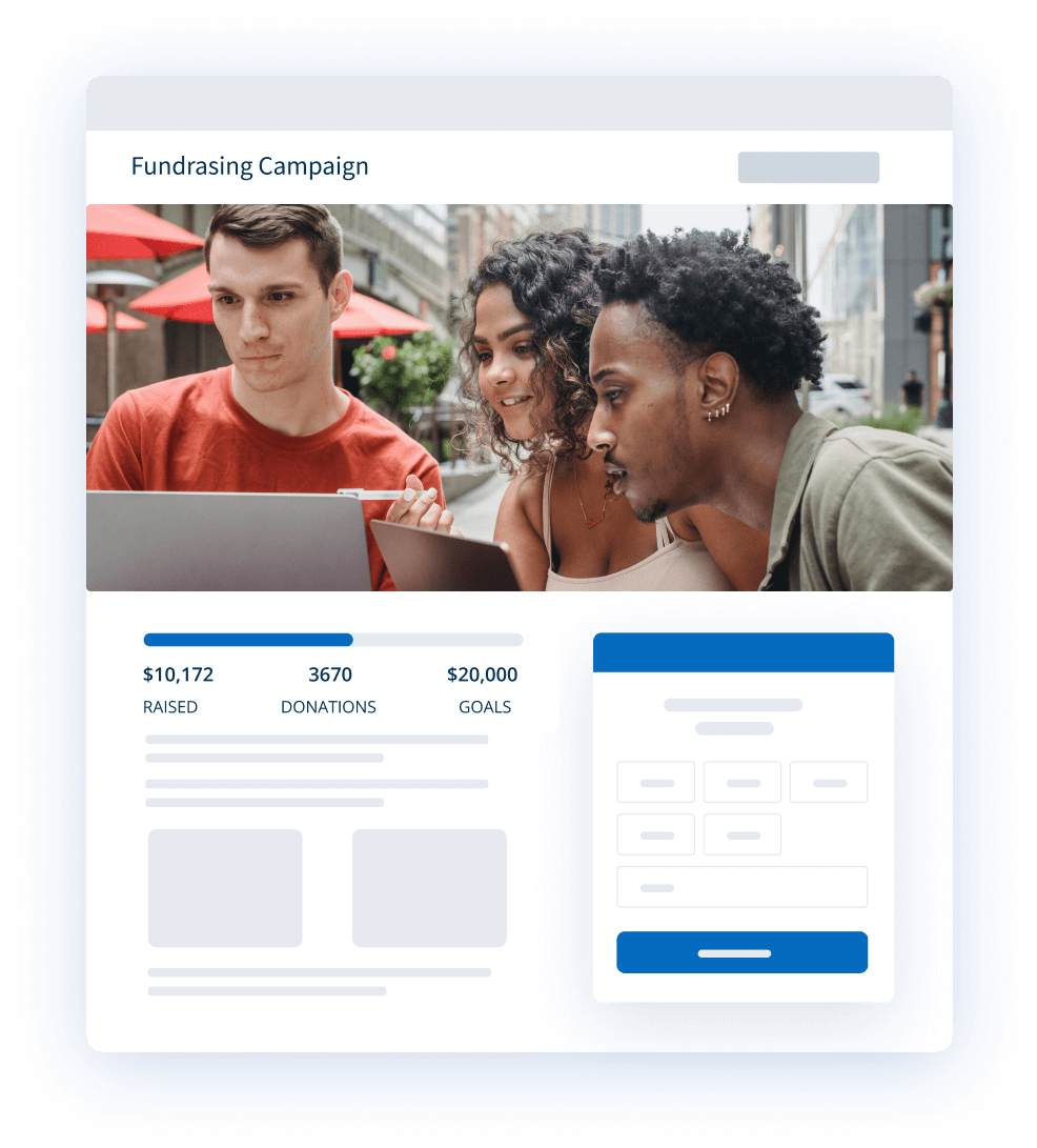 The Ideal donation platform for University fundraising The Ideal donation platform for University fundraising